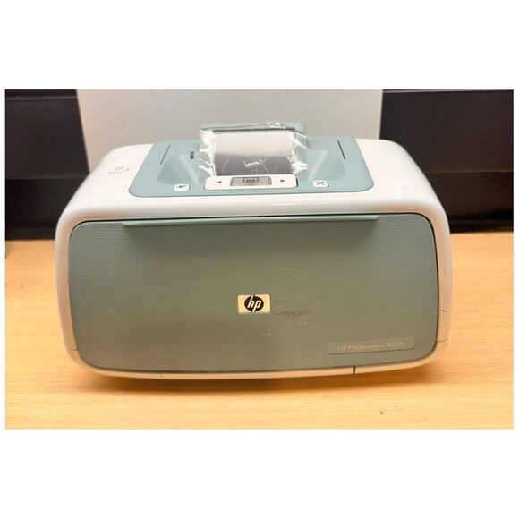HP Photosmart A526 4x6" Photo Inkjet Printer Compact Printer UNTESTED No Adapter - Picture 1 of 9